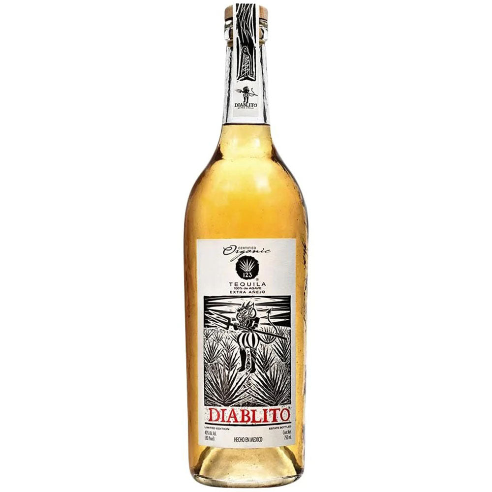 123 Organic Diablito Extra Anejo Tequila