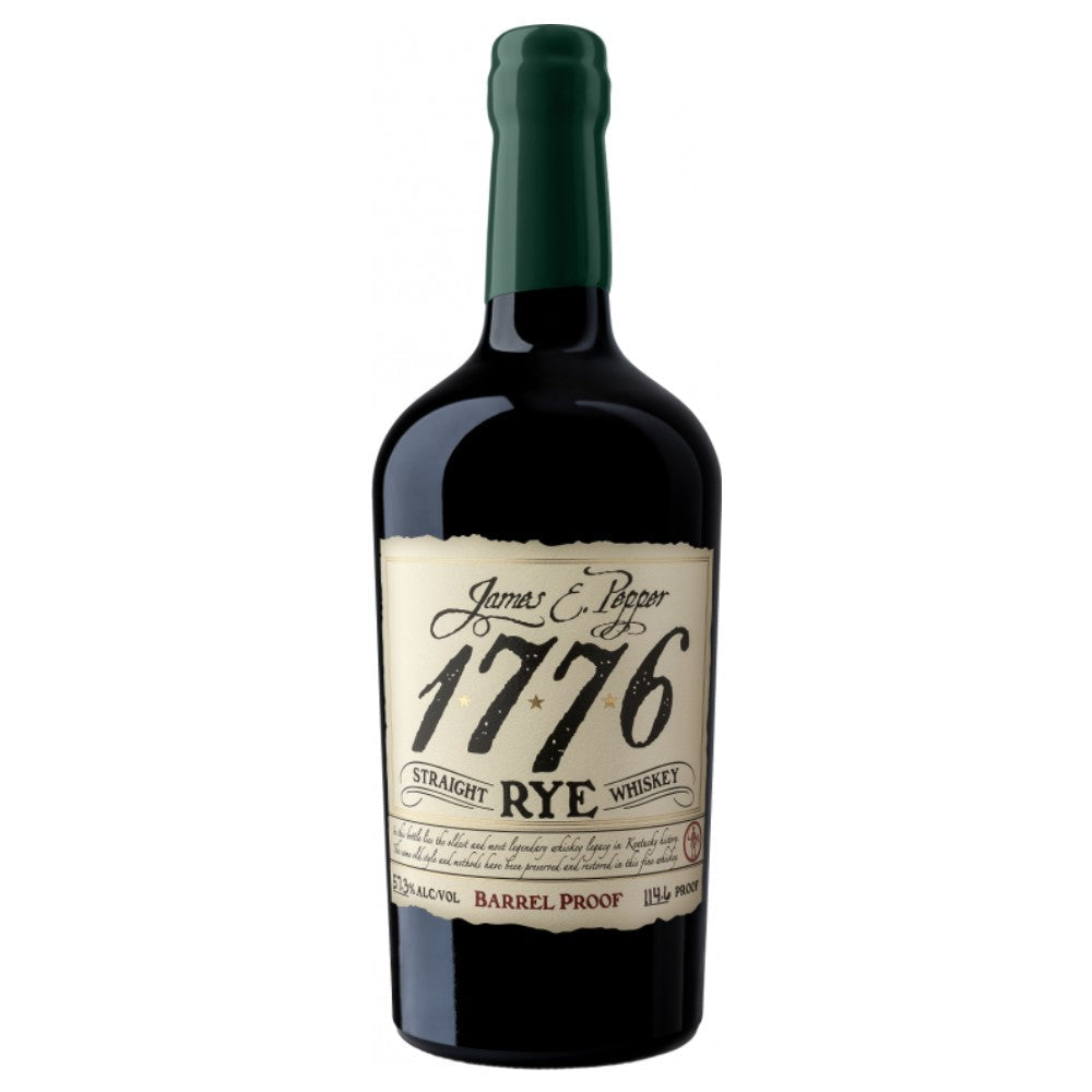 James E. Pepper 1776 Barrel Proof Straight Rye Whiskey