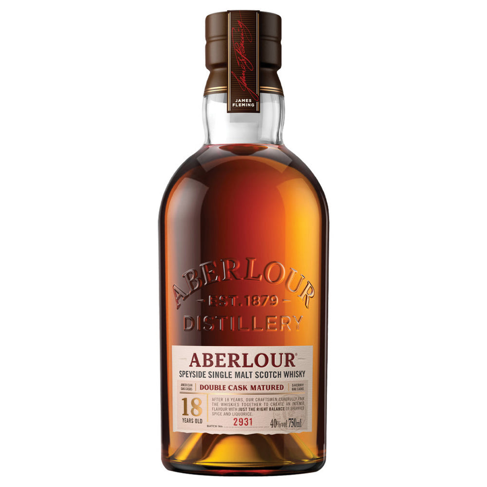 Aberlour 18 Year Old Speyside Single Malt Scotch Whiskey