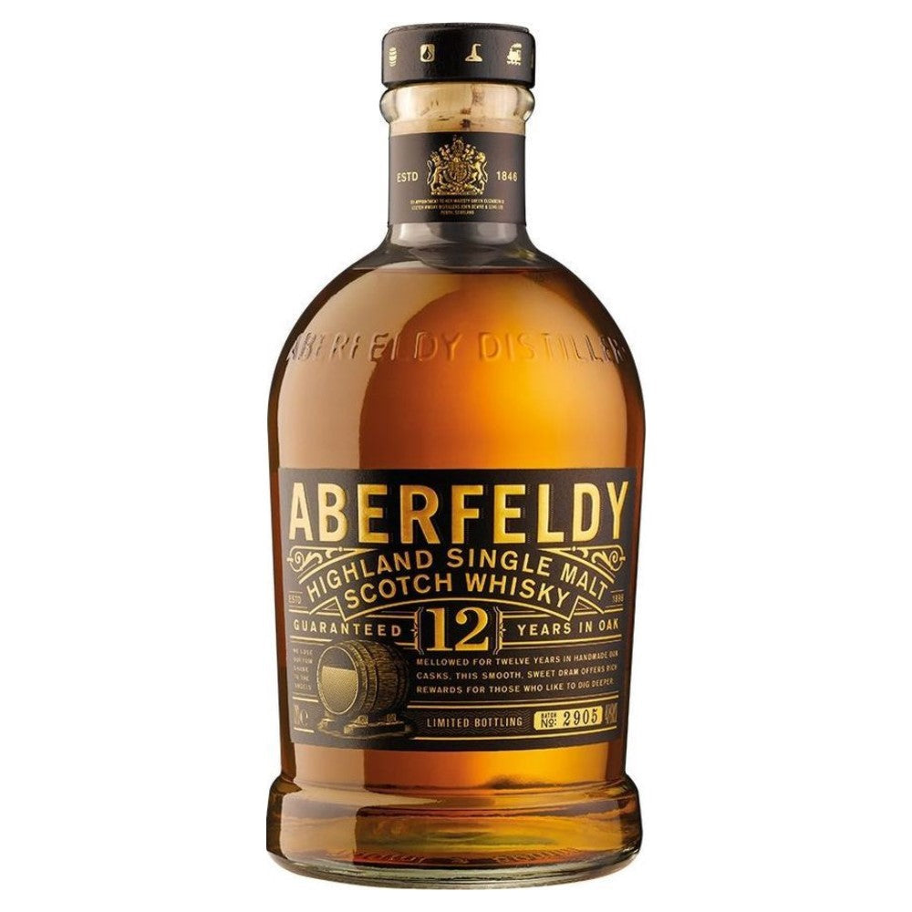 Aberfeldy 12 Year Old Single Malt Scotch Whiskey