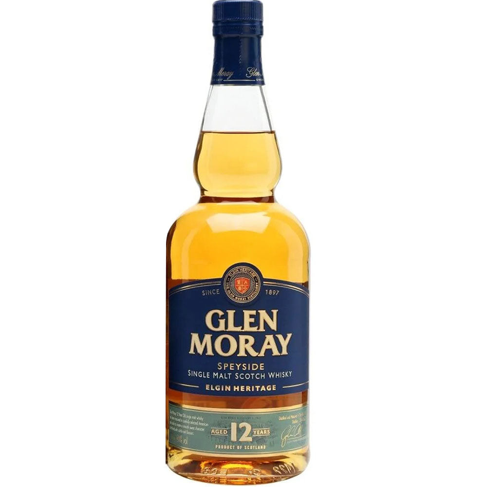 Glen Moray 12 Year Single Malt Scotch Whiskey