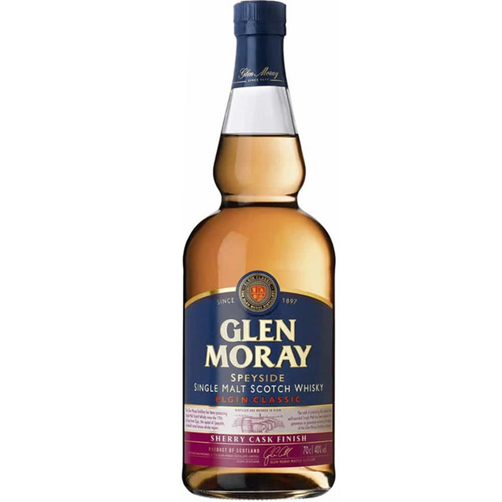 Glen Moray Sherry Cask Single Malt Scotch Whiskey