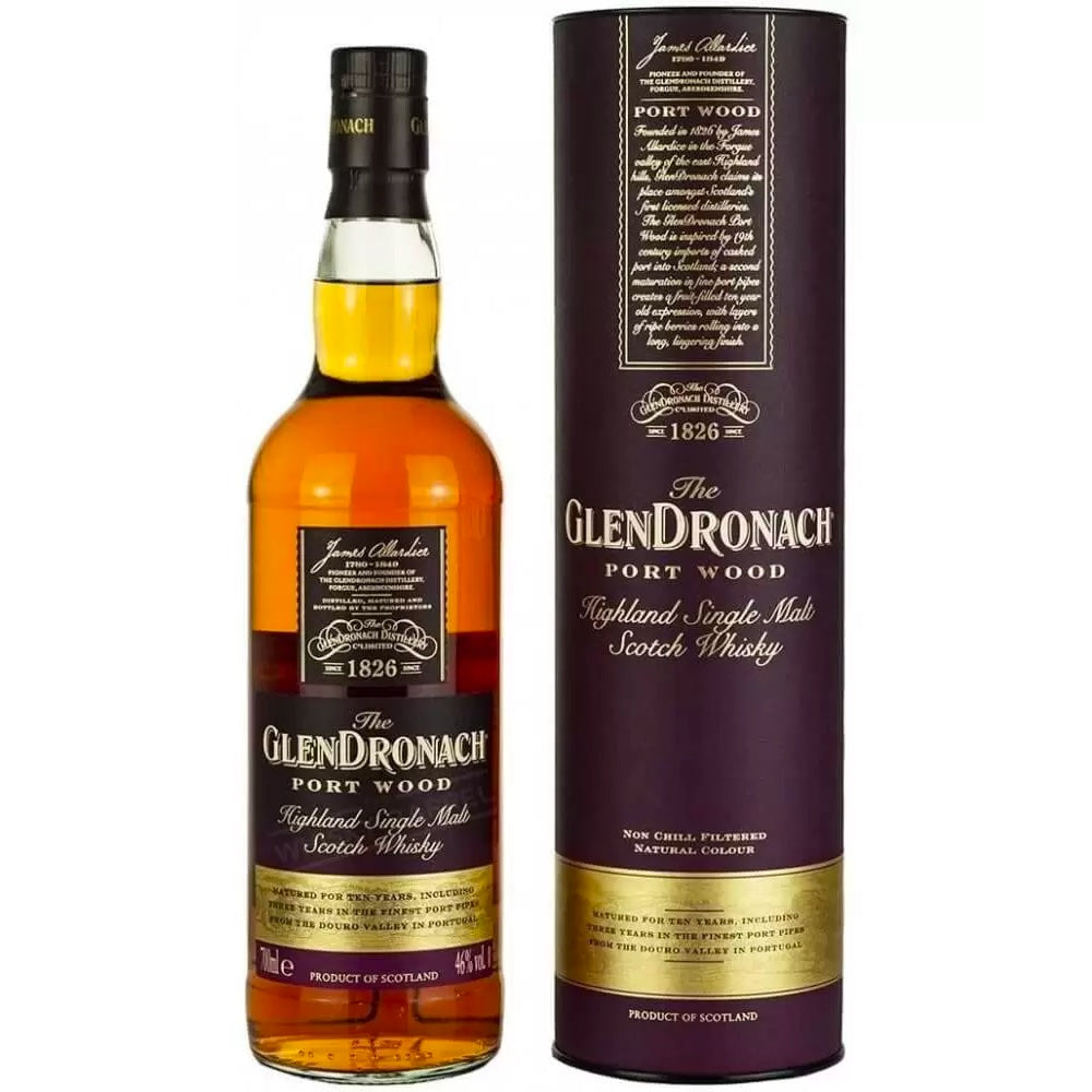 Glendronach Portwood Finish Single Malt Scotch Whiskey