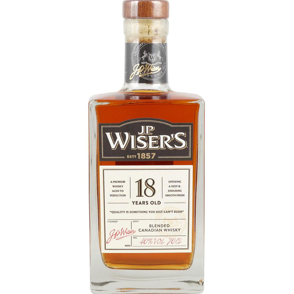 J.P. Wiser's 18 Year Canadian Whisky