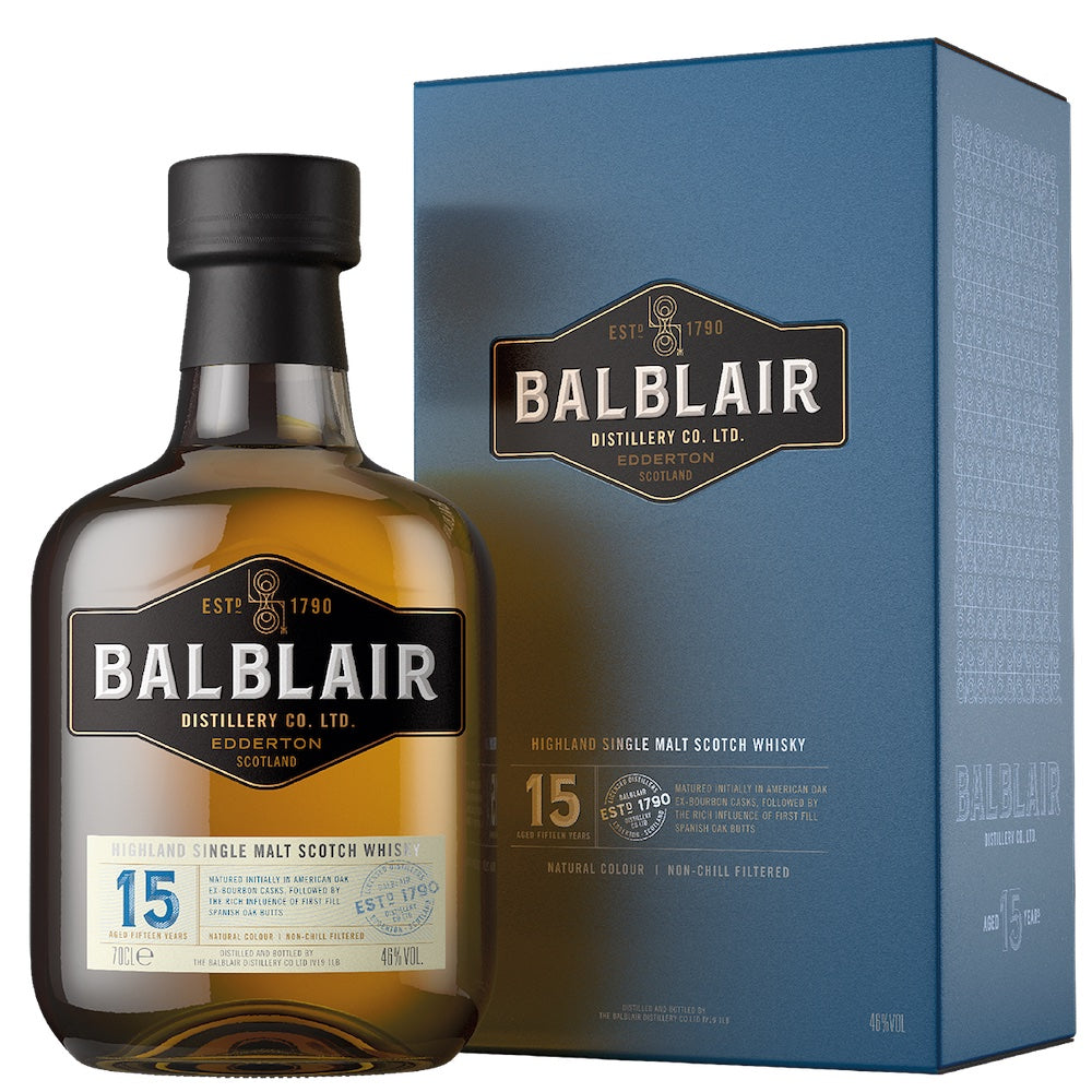 Balblair15 Year Island Single Malt Scotch Whisky