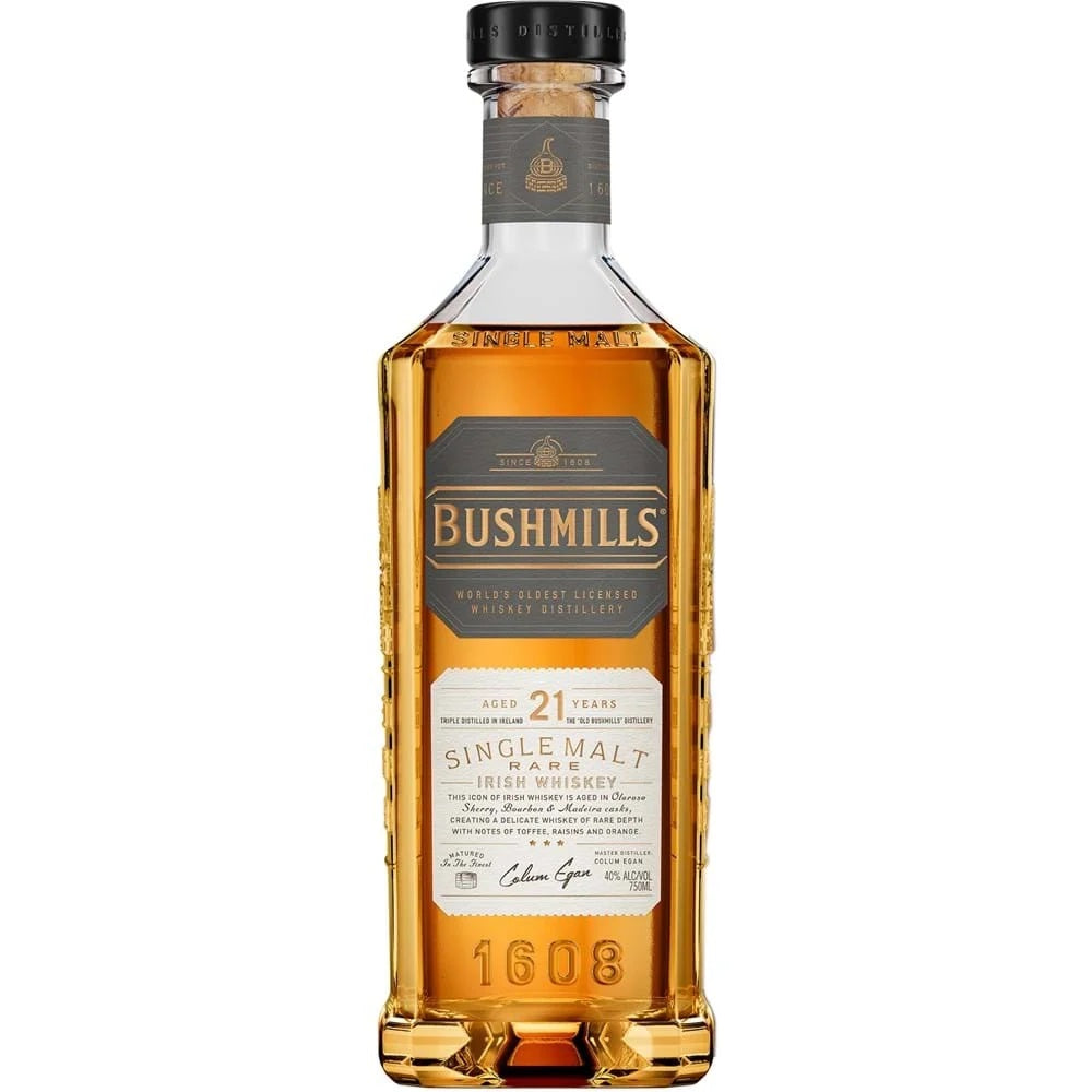 Bushmills 21 Year Old Single Malt Irish Whiskey