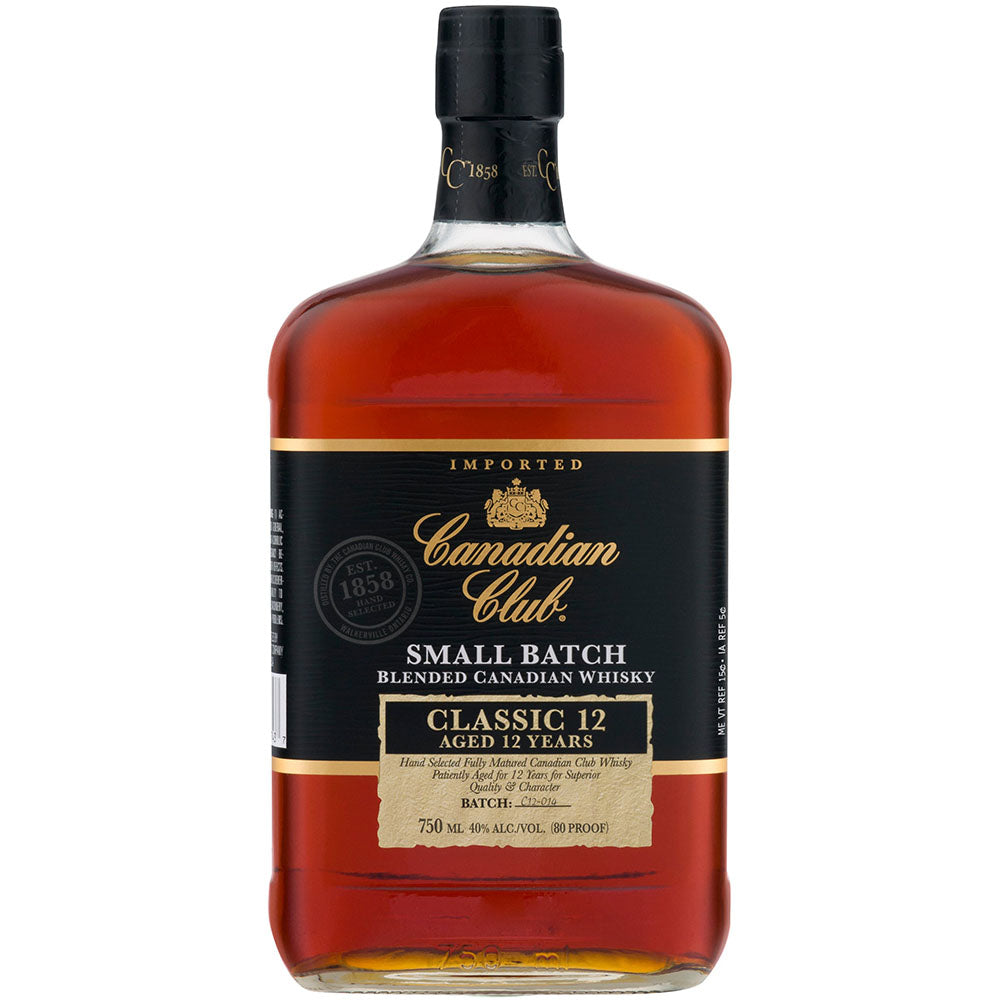 Canadian Club Classic 12 Year Canadian Whiskey