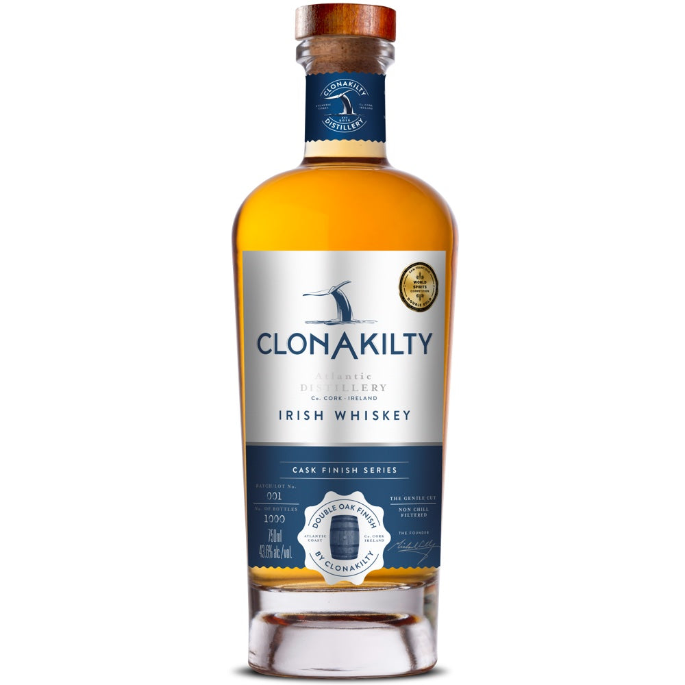 Clonakilty Single Batch Double Oak Finish Irish Whiskey