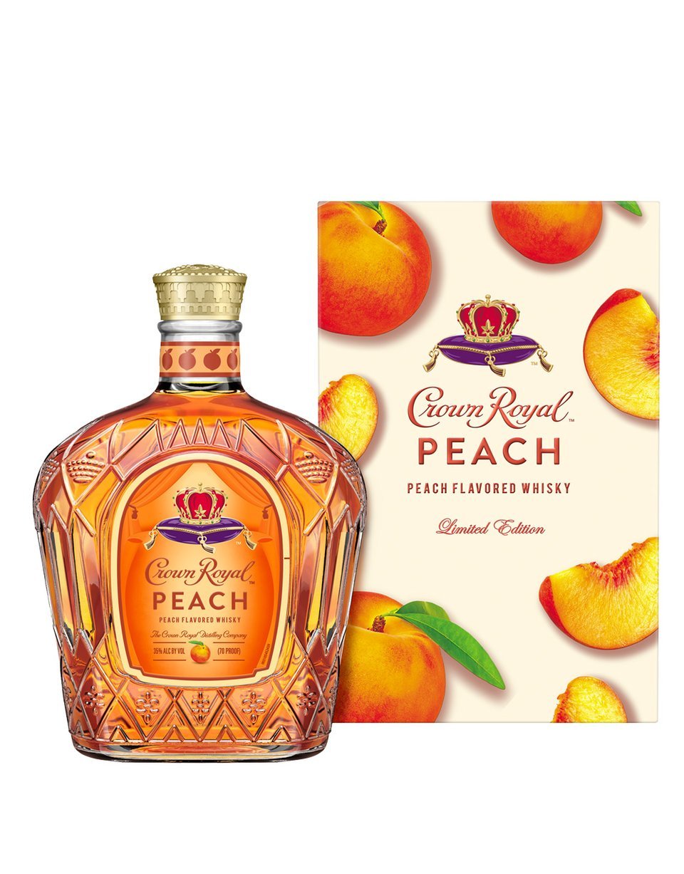 Crown Royal Peach Flavored Canadian Whisky