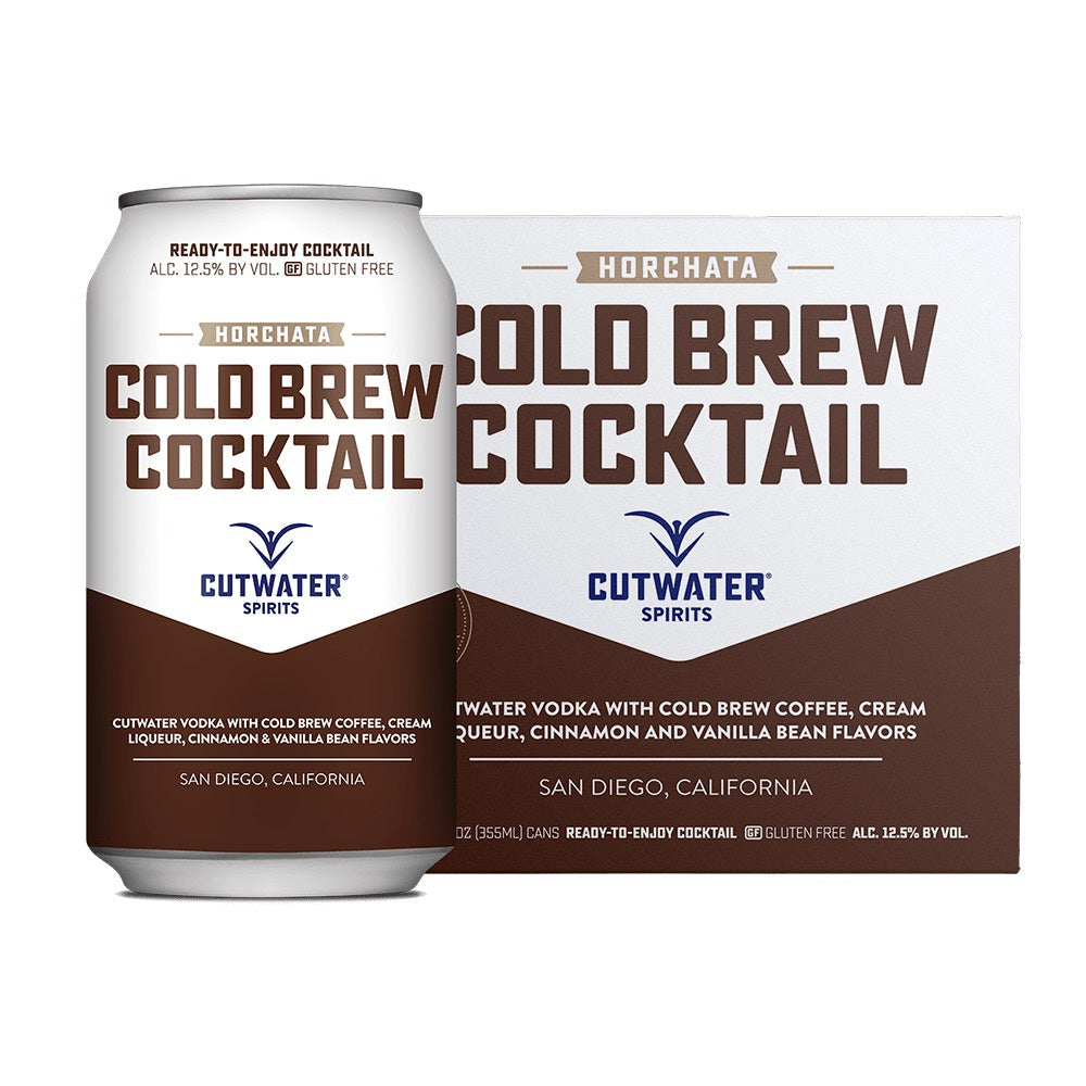 Cutwater Horchata Cold Brew Cocktail 4pk