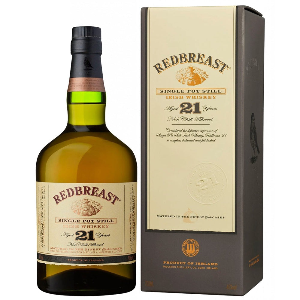 Redbreast 21 Year Old Single Pot Still Irish Whiskey