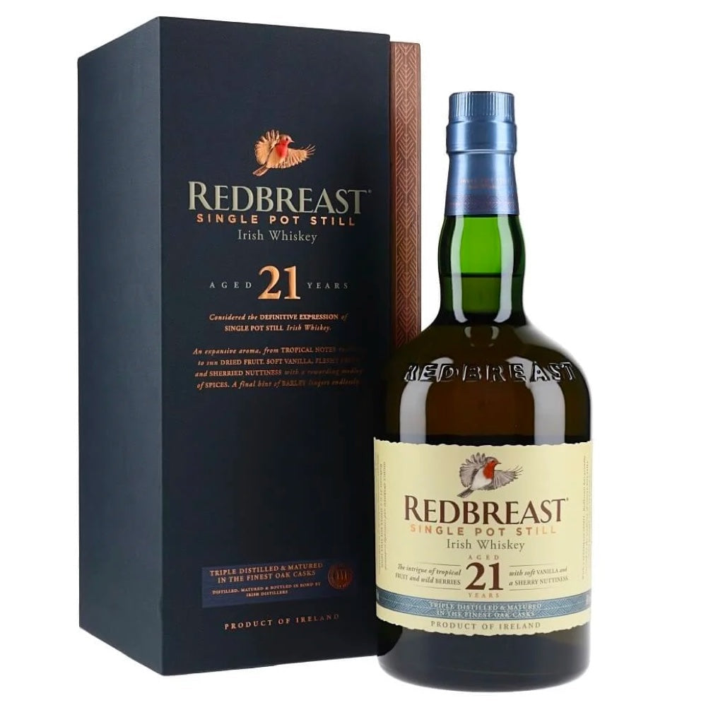 Redbreast 21 Year Old Single Pot Still Irish Whiskey