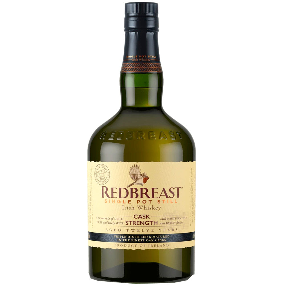 Redbreast Cask Strength 12 Year Old Single Pot Still Irish Whiskey - Whiskey Pros