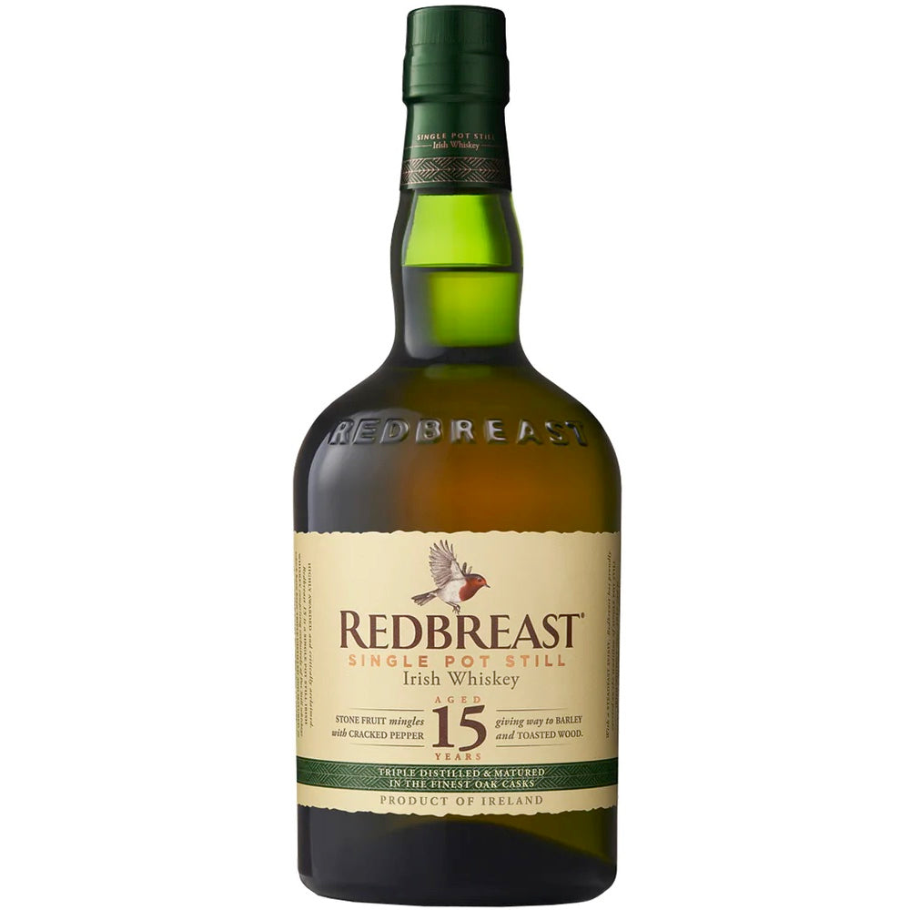 Redbreast 15 Year Old Single Pot Still Irish Whiskey