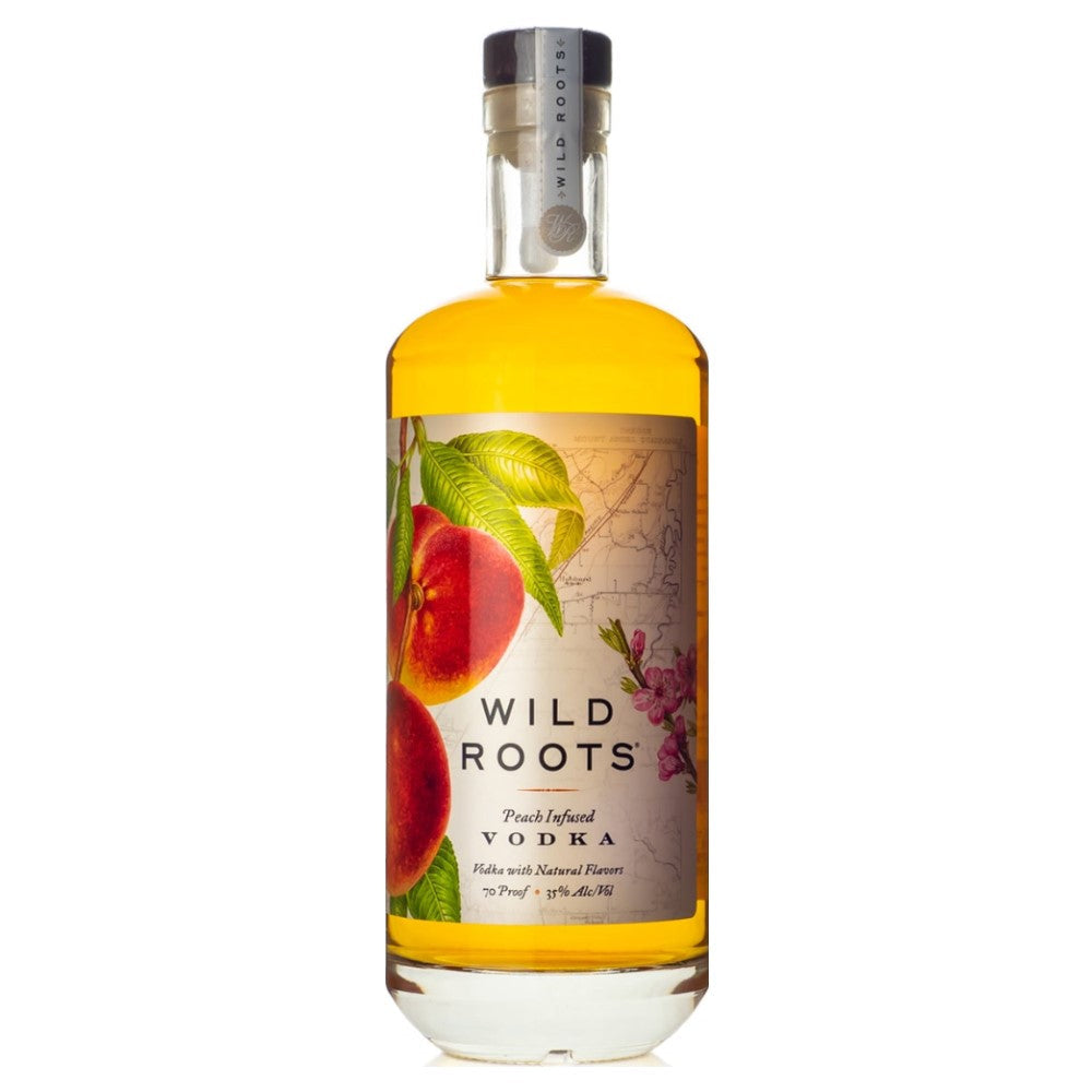 Wild Roots Peach Infused Vodka