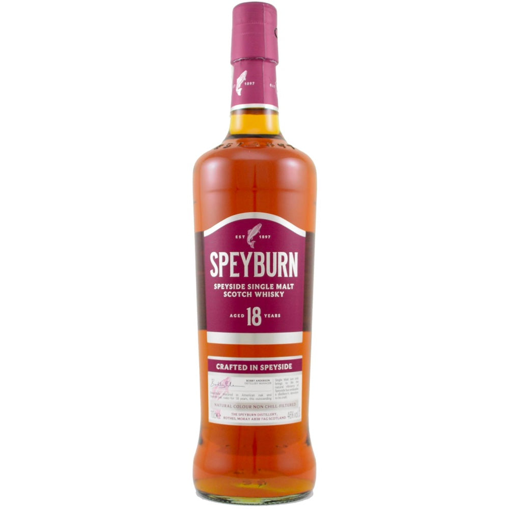 Speyburn 18 Years Scotch Whiskey