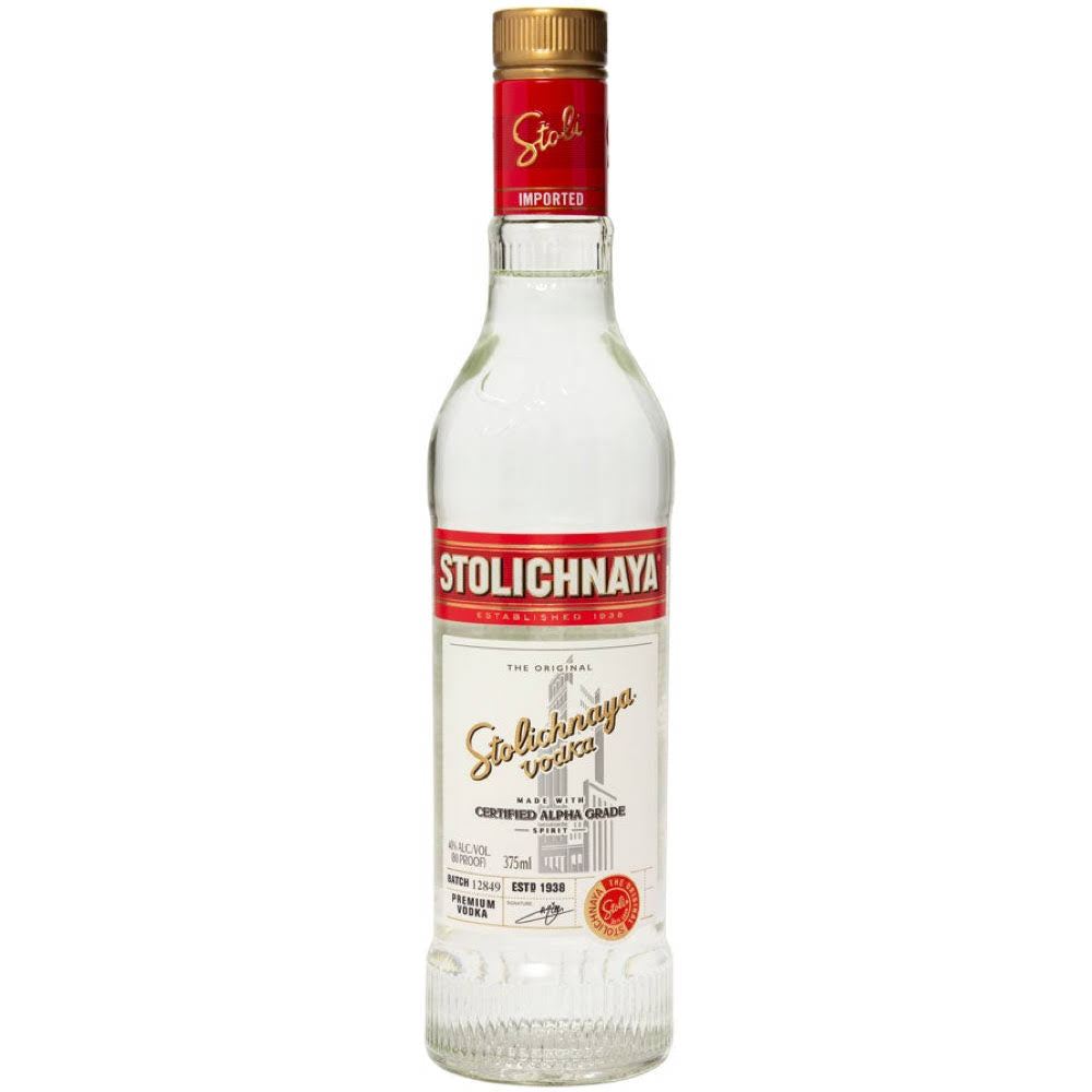 Stolichnaya Vodka 375ml