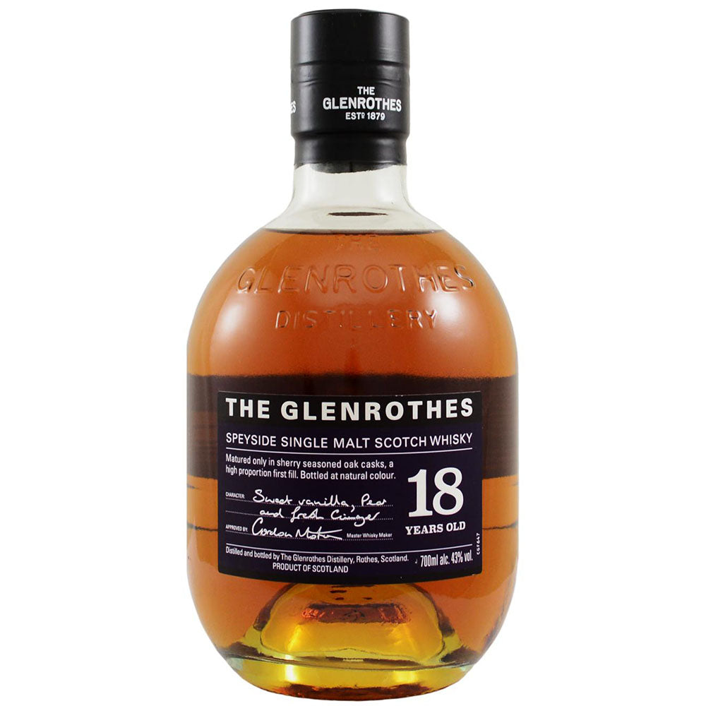 The Glenrothes 18 Year Single Malt Scotch Whisky