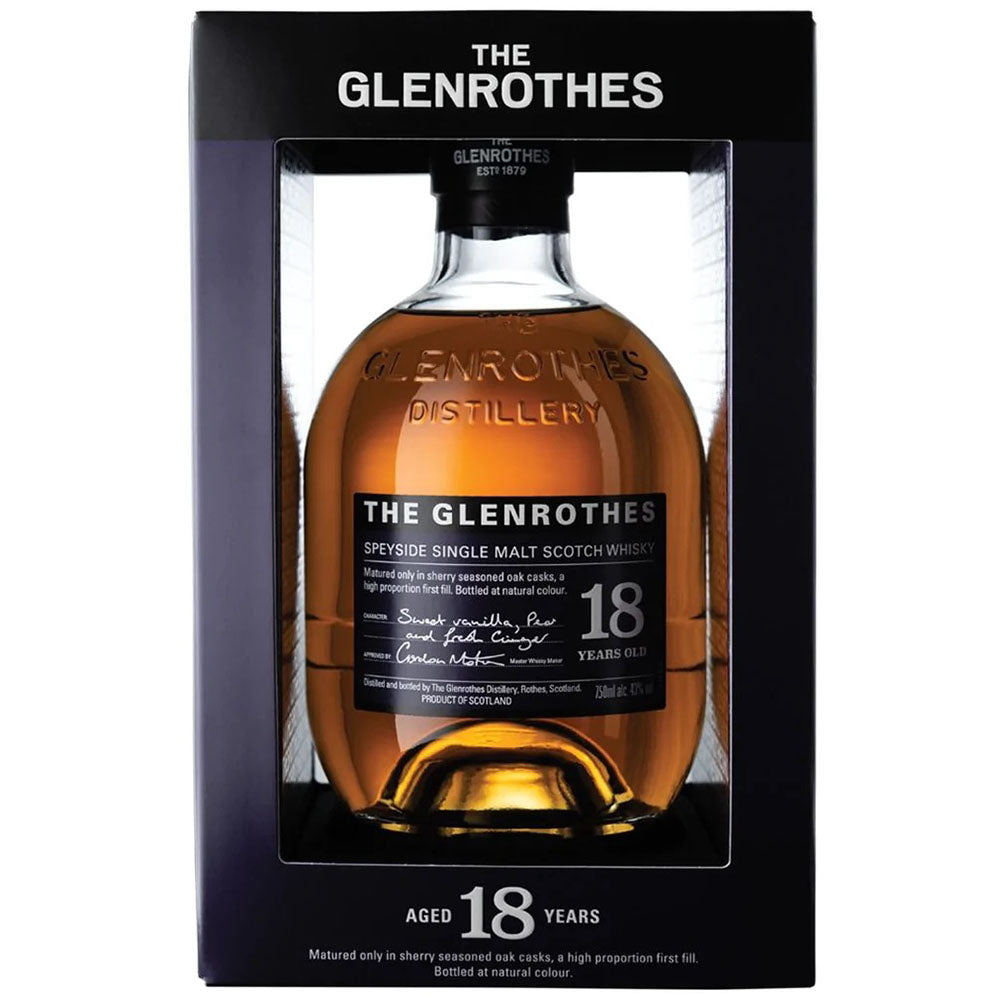 The Glenrothes 18 Year Single Malt Scotch Whisky