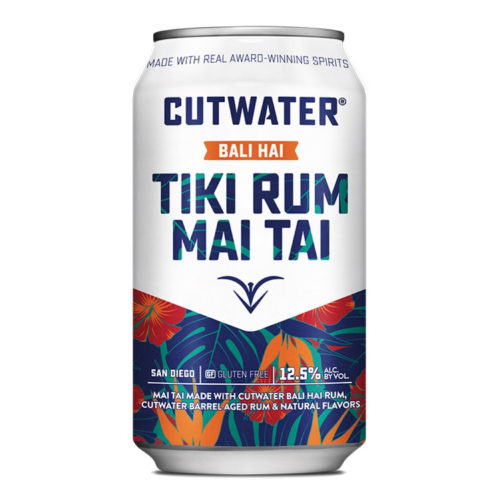 Cutwater Bali Hai Tiki Gold Rum Cocktail 4pk