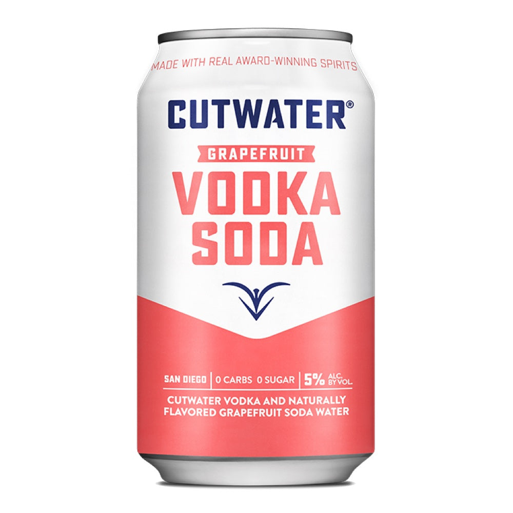 Cutwater Grapefruit Vodka Soda Cocktail 4pk